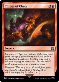 Throes of Chaos (227) [Universes Beyond: Doctor Who]
