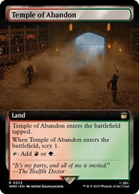 Temple of Abandon (Extended Art) (523) [Universes Beyond: Doctor Who]