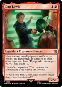 Dan Lewis (Surge Foil) (683) [Universes Beyond: Doctor Who]