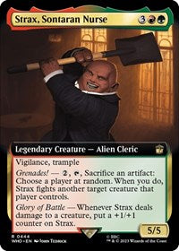 Strax, Sontaran Nurse (Extended Art) (444) [Universes Beyond: Doctor Who]