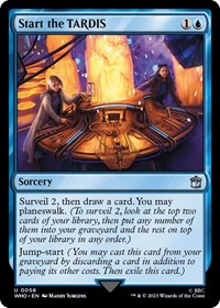 Start the TARDIS (56) [Universes Beyond: Doctor Who]