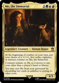 Me, the Immortal (Surge Foil) (752) [Universes Beyond: Doctor Who]