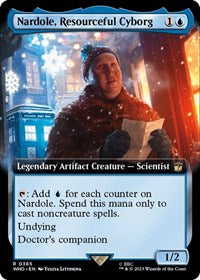 Nardole, Resourceful Cyborg (Extended Art) (365) [Universes Beyond: Doctor Who]