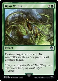 Beast Within (Surge Foil) (819) [Universes Beyond: Doctor Who]