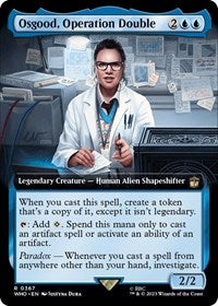 Osgood, Operation Double (Extended Art) (367) [Universes Beyond: Doctor Who]
