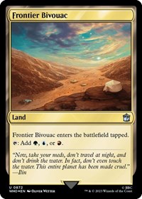 Frontier Bivouac (Surge Foil) (872) [Universes Beyond: Doctor Who]