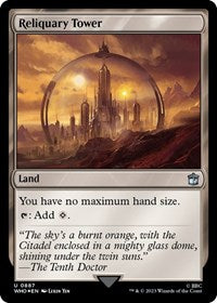 Reliquary Tower (Surge Foil) (887) [Universes Beyond: Doctor Who]