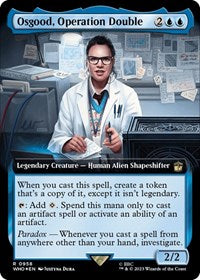 Osgood, Operation Double (Extended Art) (Surge Foil) (958) [Universes Beyond: Doctor Who]