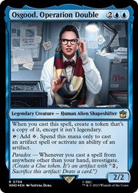 Osgood, Operation Double (Surge Foil) (796) [Universes Beyond: Doctor Who]