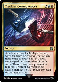 Truth or Consequences (Surge Foil) (768) [Universes Beyond: Doctor Who]