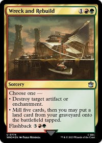 Wreck and Rebuild (Surge Foil) (774) [Universes Beyond: Doctor Who]