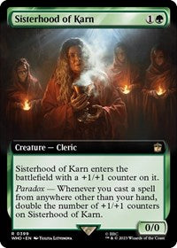 Sisterhood of Karn (Extended Art) (399) [Universes Beyond: Doctor Who]