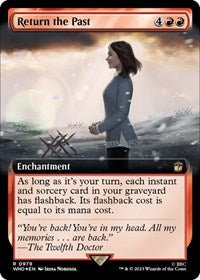 Return the Past (Extended Art) (Surge Foil) (979) [Universes Beyond: Doctor Who]