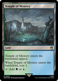 Temple of Mystery (Surge Foil) (909) [Universes Beyond: Doctor Who]