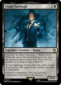 Vislor Turlough (74) [Universes Beyond: Doctor Who]