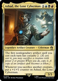 Ashad, the Lone Cyberman (113) [Universes Beyond: Doctor Who]
