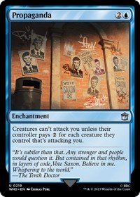 Propaganda (219) [Universes Beyond: Doctor Who]