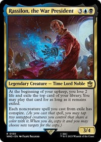 Rassilon, the War President (150) [Universes Beyond: Doctor Who]