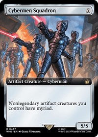 Cybermen Squadron (Extended Art) (457) [Universes Beyond: Doctor Who]