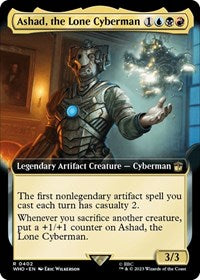 Ashad, the Lone Cyberman (Extended Art) (402) [Universes Beyond: Doctor Who]