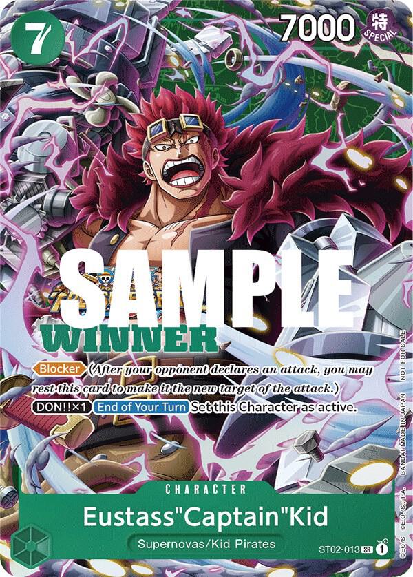 Eustass"Captain"Kid (Winner Pack Vol. 5) (ST02-013) [One Piece Promotion Cards]