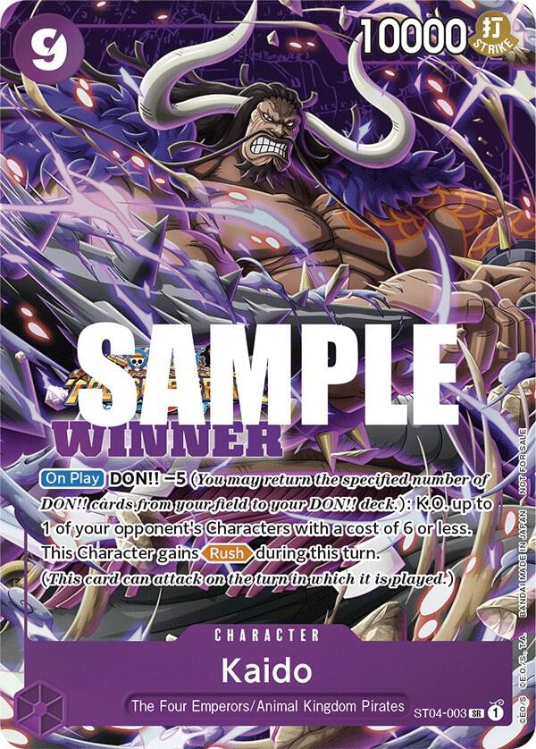 Kaido (Winner Pack Vol. 5) (ST04-003) [One Piece Promotion Cards]