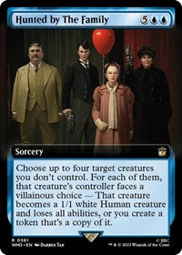 Hunted by The Family (Extended Art) (361) [Universes Beyond: Doctor Who]