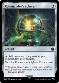 Commander's Sphere (240) [Universes Beyond: Doctor Who]