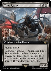 Time Reaper (Extended Art) (Surge Foil) (965) [Universes Beyond: Doctor Who]