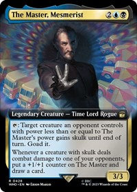The Master, Mesmerist (Extended Art) (428) [Universes Beyond: Doctor Who]