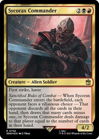Sycorax Commander (Surge Foil) (766) [Universes Beyond: Doctor Who]