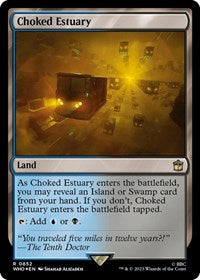 Choked Estuary (Surge Foil) (852) [Universes Beyond: Doctor Who]