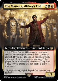 The Master, Gallifrey's End (Extended Art) (427) [Universes Beyond: Doctor Who]