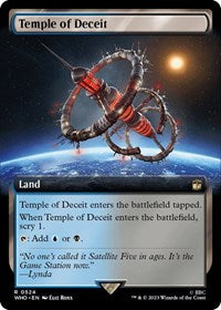 Temple of Deceit (Extended Art) (524) [Universes Beyond: Doctor Who]