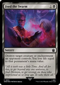 Feed the Swarm (Surge Foil) (812) [Universes Beyond: Doctor Who]