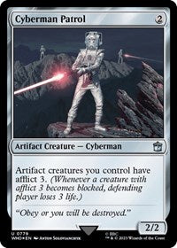 Cyberman Patrol (Surge Foil) (779) [Universes Beyond: Doctor Who]