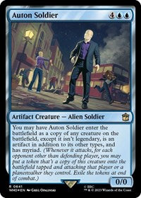 Auton Soldier (Surge Foil) (641) [Universes Beyond: Doctor Who]