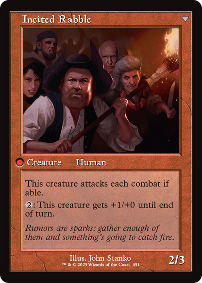 Town Gossipmonger (Retro Frame) (INR-451) - Innistrad Remastered Foil