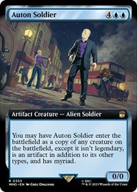 Auton Soldier (Extended Art) (353) [Universes Beyond: Doctor Who]