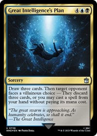 Great Intelligence's Plan (Surge Foil) (738) [Universes Beyond: Doctor Who]