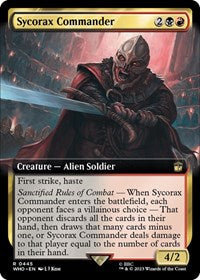 Sycorax Commander (Extended Art) (445) [Universes Beyond: Doctor Who]