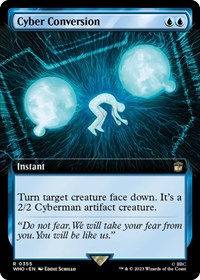 Cyber Conversion (Extended Art) (355) [Universes Beyond: Doctor Who]