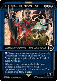 The Master, Mesmerist (Showcase) (Surge Foil) (1135) [Universes Beyond: Doctor Who]