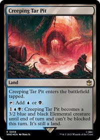 Creeping Tar Pit (Surge Foil) (858) [Universes Beyond: Doctor Who]