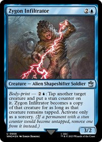 Zygon Infiltrator (Surge Foil) (668) [Universes Beyond: Doctor Who]