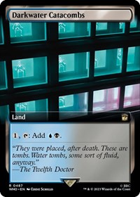 Darkwater Catacombs (Extended Art) (487) [Universes Beyond: Doctor Who]