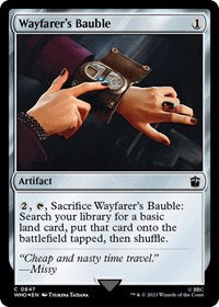 Wayfarer's Bauble (Surge Foil) (847) [Universes Beyond: Doctor Who]