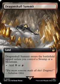 Dragonskull Summit (Extended Art) (490) [Universes Beyond: Doctor Who]