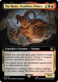 The Beast, Deathless Prince (Extended Art) (403) [Universes Beyond: Doctor Who]