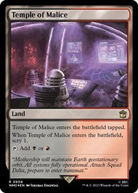 Temple of Malice (Surge Foil) (908) [Universes Beyond: Doctor Who]
